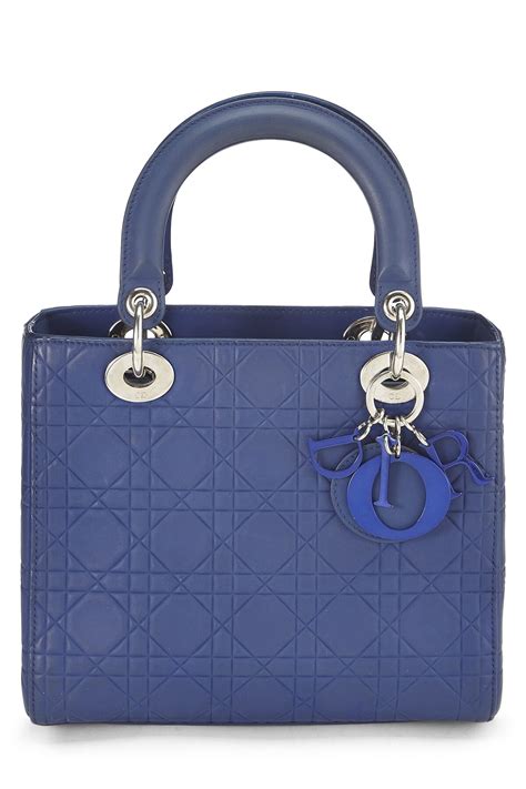 lady dior matte blue